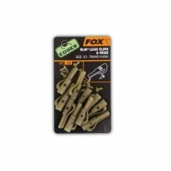 FOX EDGES™ Slik® Lead Clip + Pegs - Size 10 Khaki
