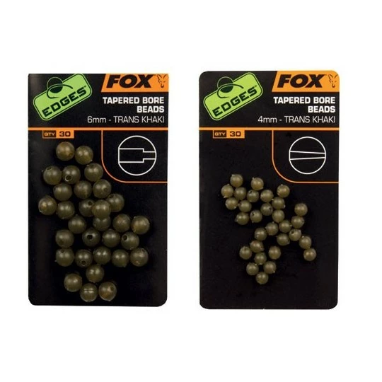 FOX EDGES™ Tapered Bore Beads