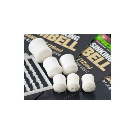 KORDA Slow Sinking Dumbell Banoffee White - Afbeelding 2