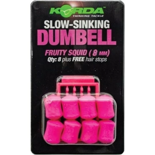 KORDA Slow Sinking Dumbell Fruity Squid Pink - Afbeelding 2