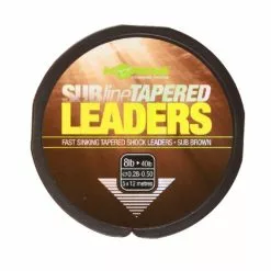 KORDA Subline Tapered Leader Brown