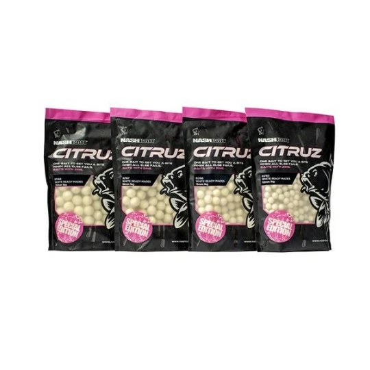 Nash Tackle NASH Citruz Boilies White 1kg