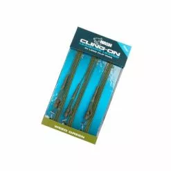 Nash Tackle NASH Cling-On Leadcore Leaders Lead Clip Leaders Weed 1m