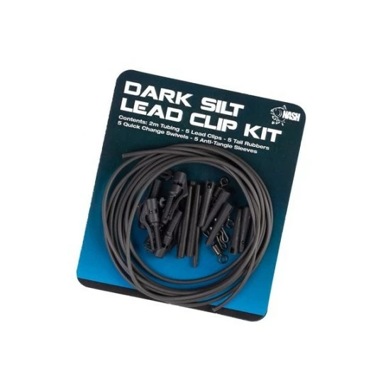 Nash Tackle NASH Dark Silt Lead Clip Pack