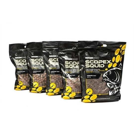 Nash Tackle NASH Scopex Squid Boilies Stabilised 5kg