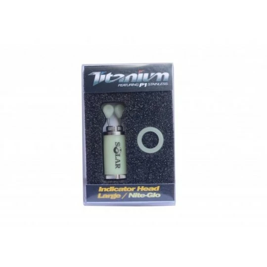 SOLAR TITANIUM INDICATOR HEAD / LARGE / NITE-GLO - Afbeelding 2